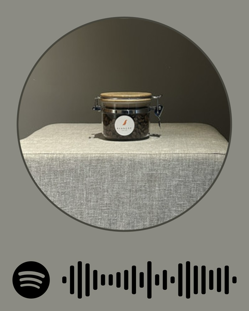 music recommendation banner by avancos coffee
