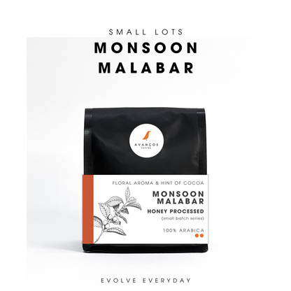 MONSOON MALABAR -  SMALL LOTS SERIES - 100% ARABICA - WHOLE BEAN & GROUND COFFEE