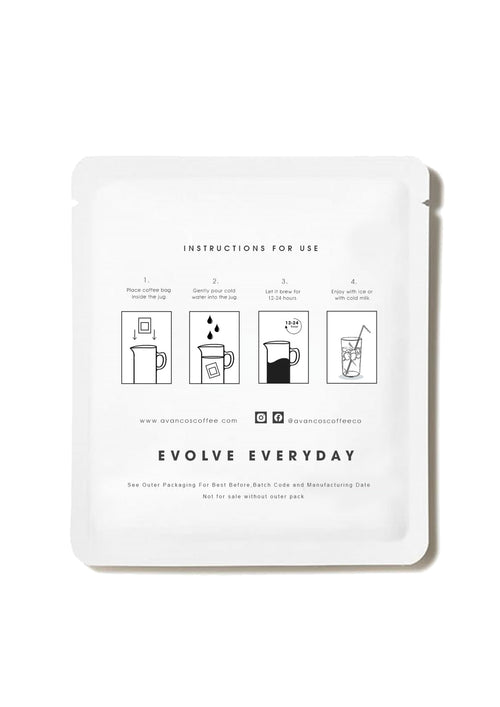 RHAPSODY - LIGHT-MEDIUM ROAST - 100% ARABICA - COLD BREW BLEND - 12 HOUR BREWING