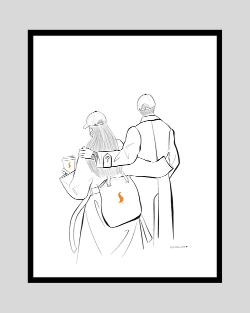 Couple Photo Frame Elegant