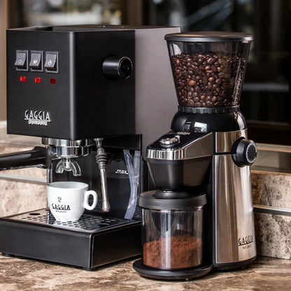 GAGGIA MD 15 GRINDER BLACK