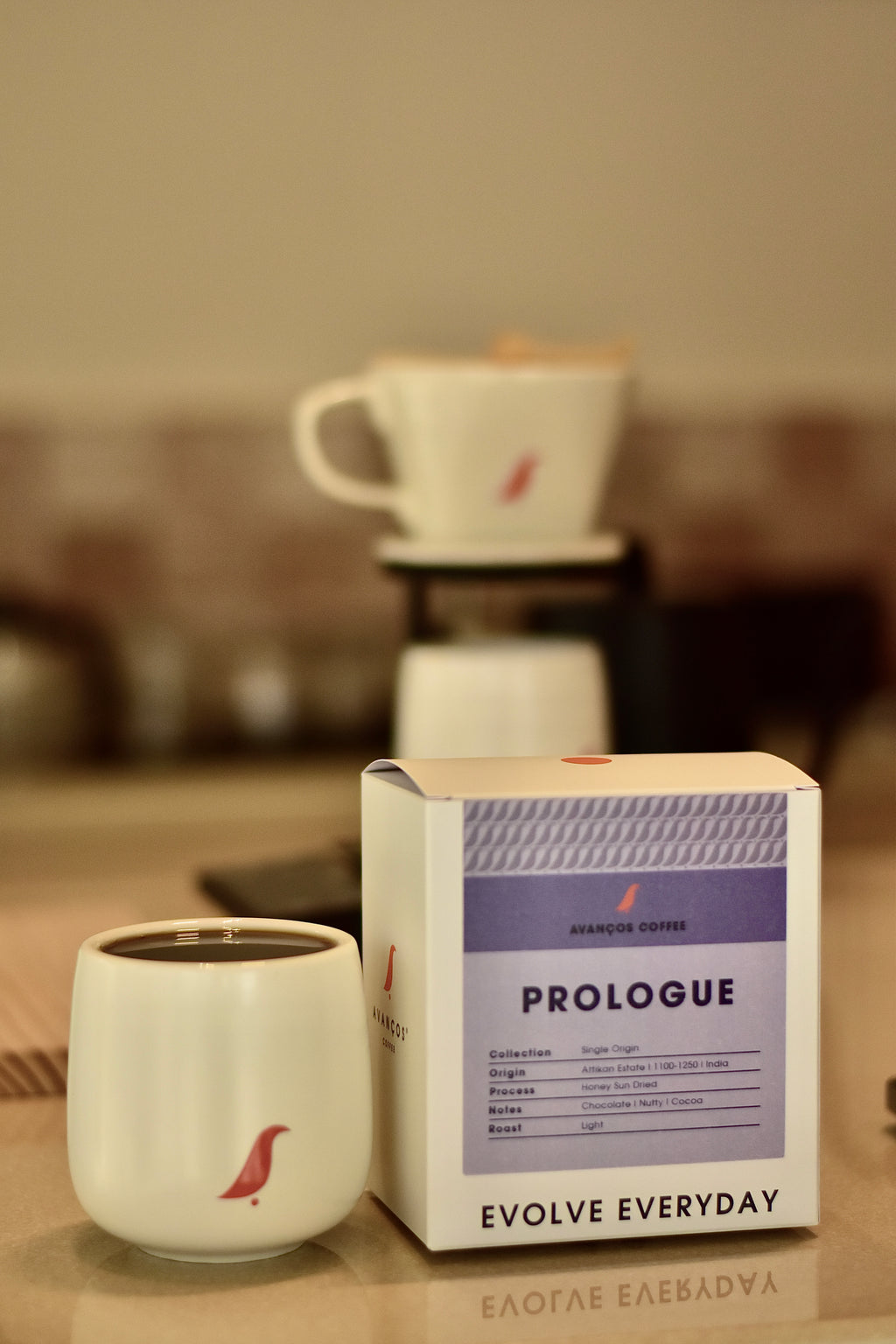 PROLOGUE - Chocolate, Nutty, & Cocoa - Honey Sun Dried - Light Roast